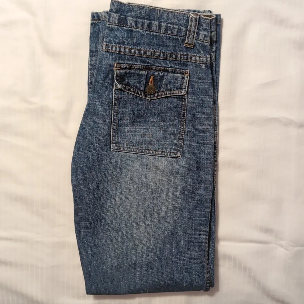 Necessary Objects Ladies Button Fly Denim Jeans